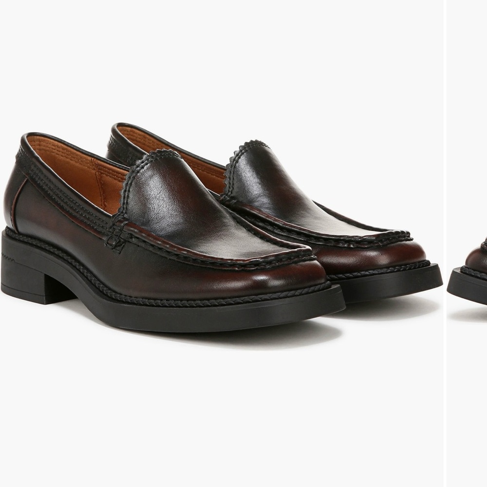 Zodiac Brown Alaina Leather Loafers Brand New in Box Size 8